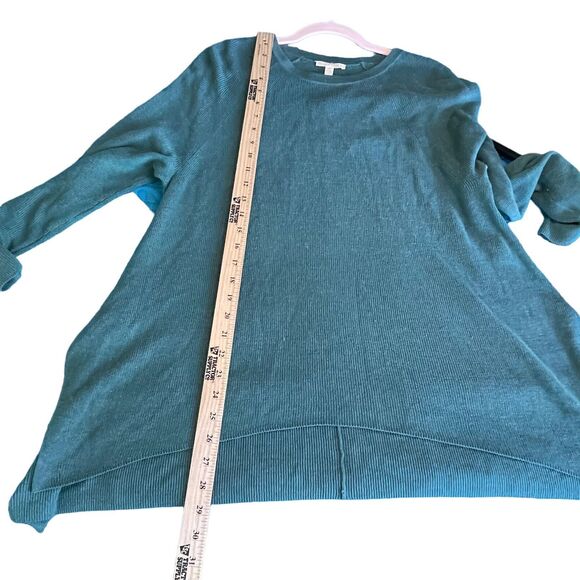 Eileen Fisher Fine Tencel Organic Cotton‎ Silk Roundneck Tunic M Lightweight - Picture 9 of 10